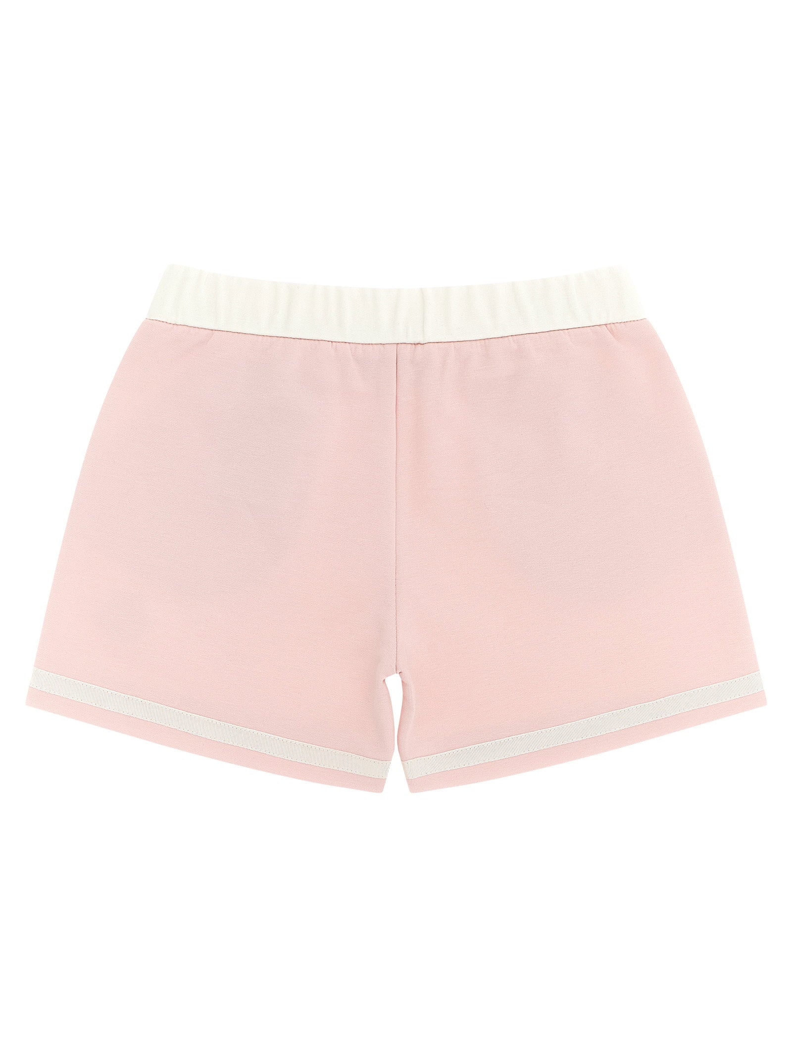 Moncler Enfant Cotton Viscose Bermuda Shorts