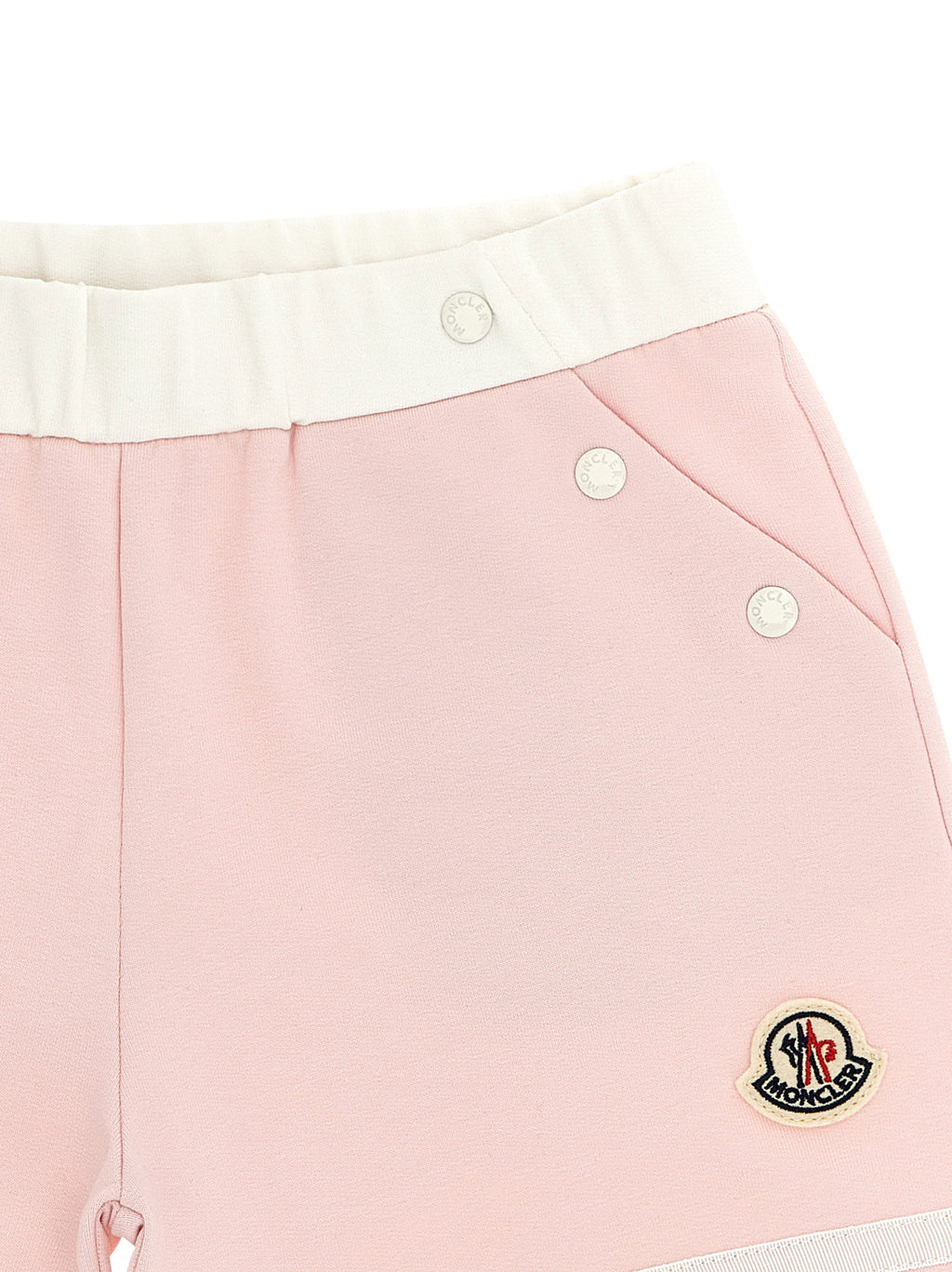 Moncler Enfant Cotton Viscose Bermuda Shorts