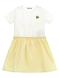 Moncler Enfant Logo Patch Dress