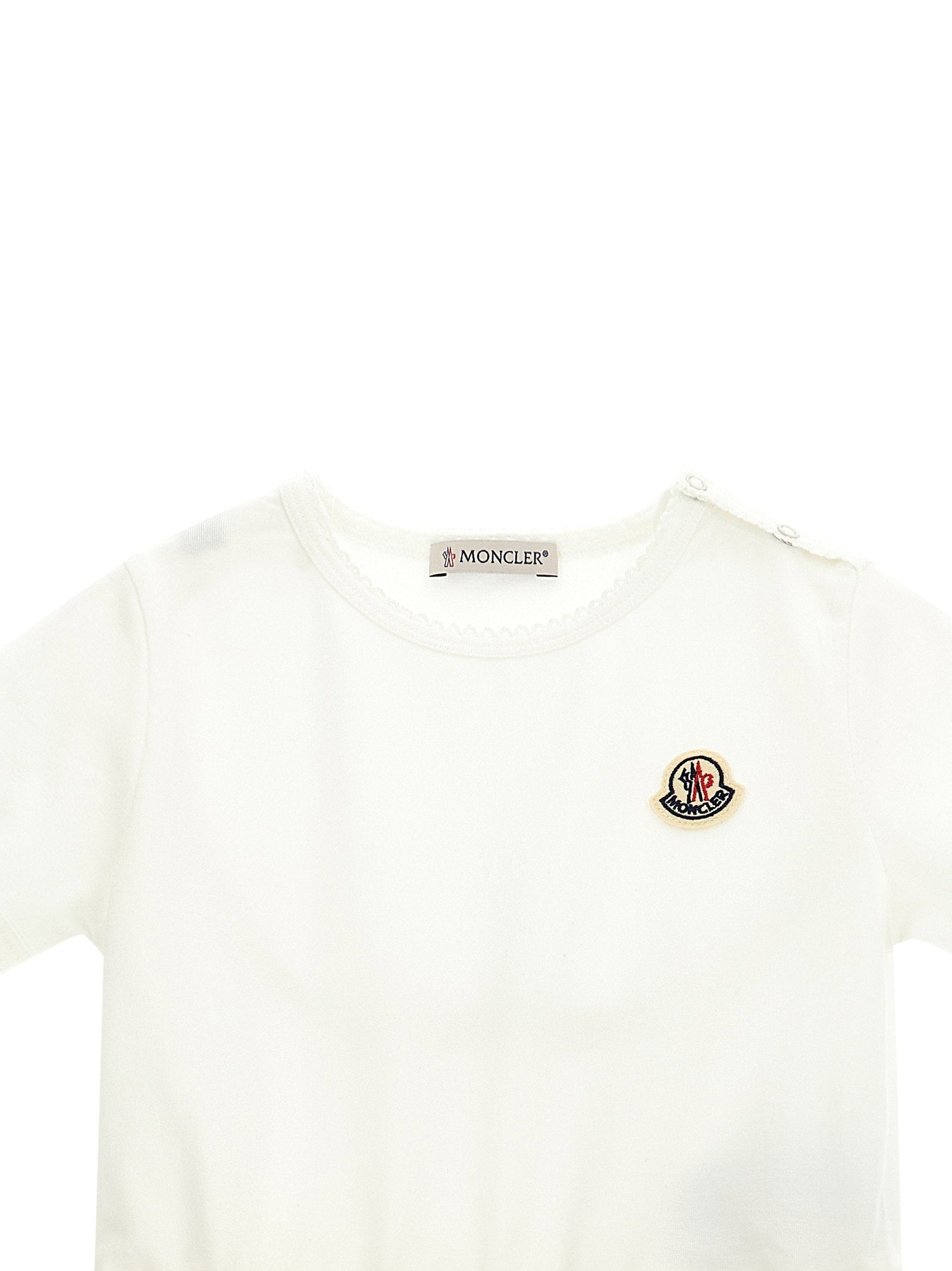 Moncler Enfant Logo Patch Dress