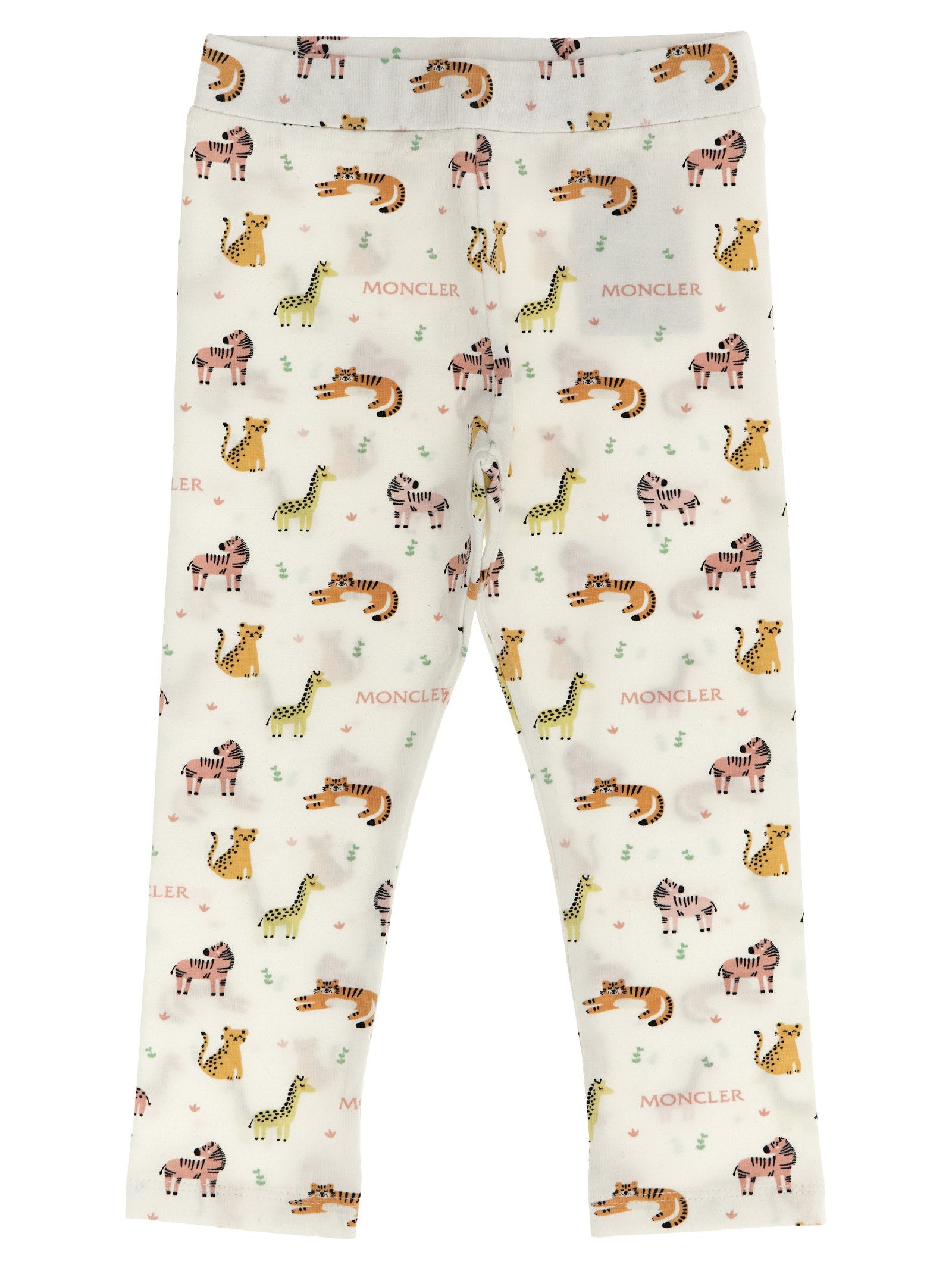 Moncler Enfant Animal Print T-shirt + Leggings Set