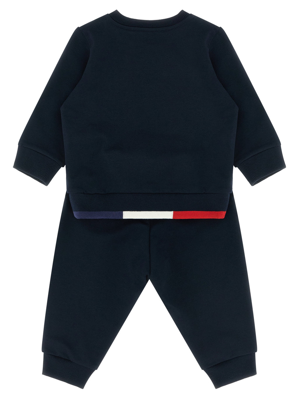 Moncler Enfant Tricolor Hem Sweatshirt + Joggers