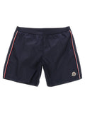 Moncler Enfant Tricolor Trim Swimsuit