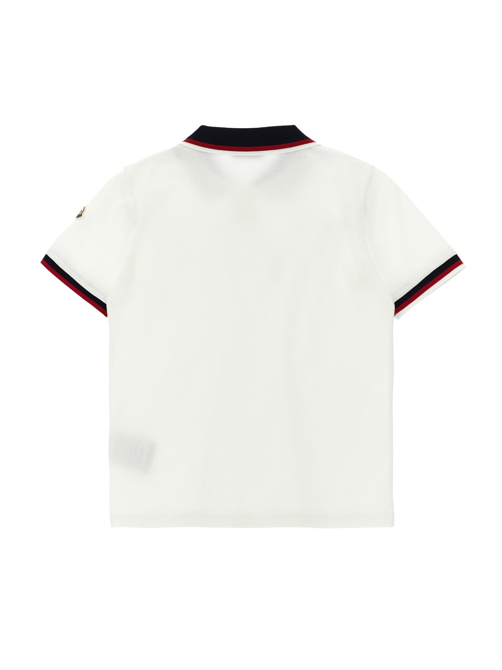 Moncler Enfant Tricolor Polo Shirt