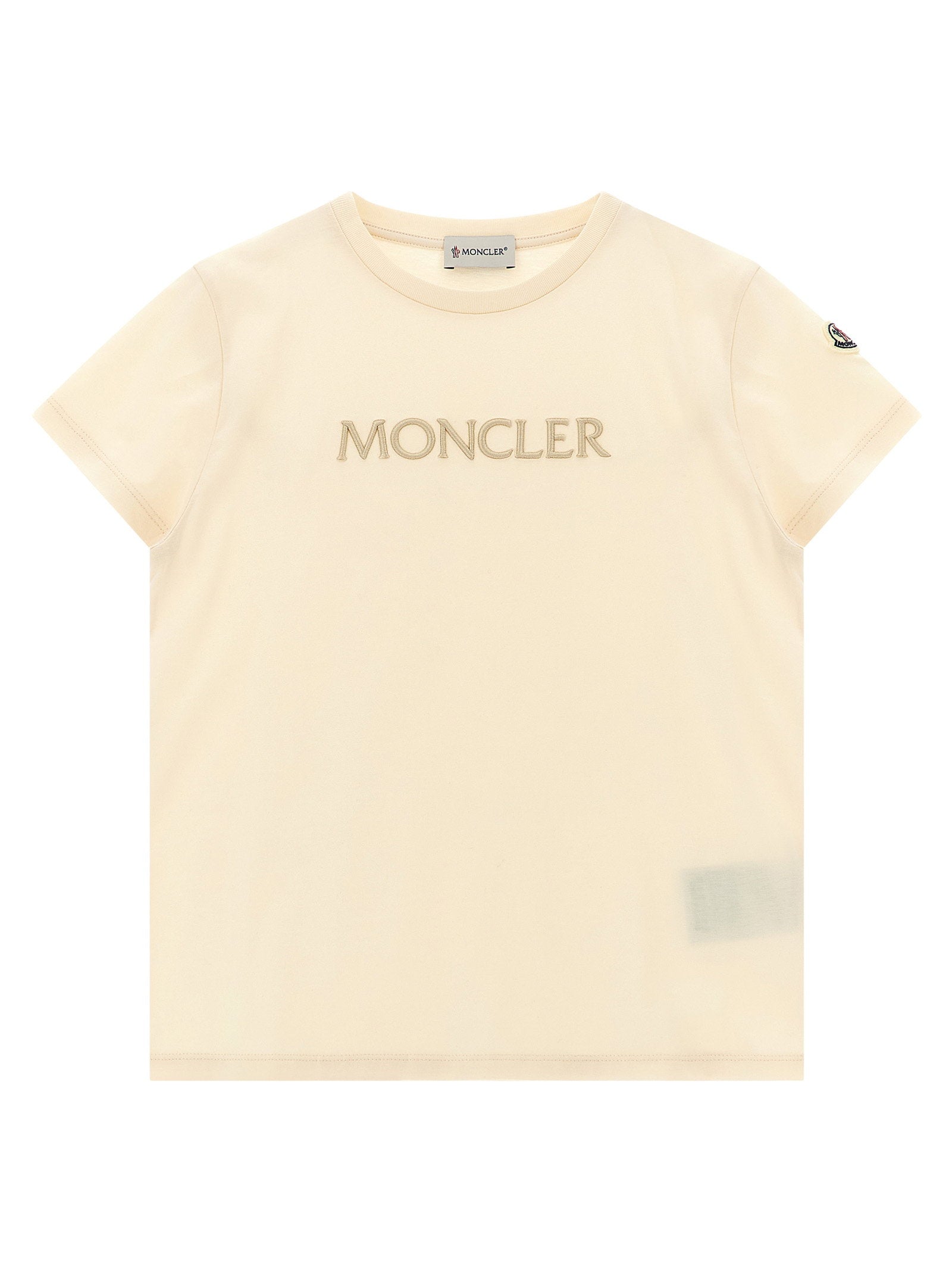 Moncler Enfant Logo Embroidery T-shirt