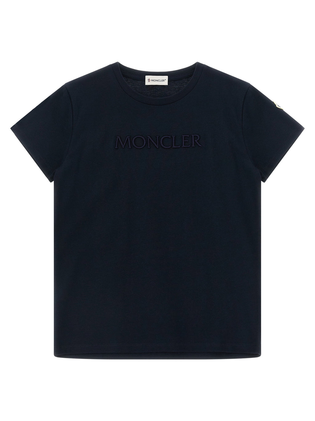 Moncler Enfant Logo Embroidery T-shirt