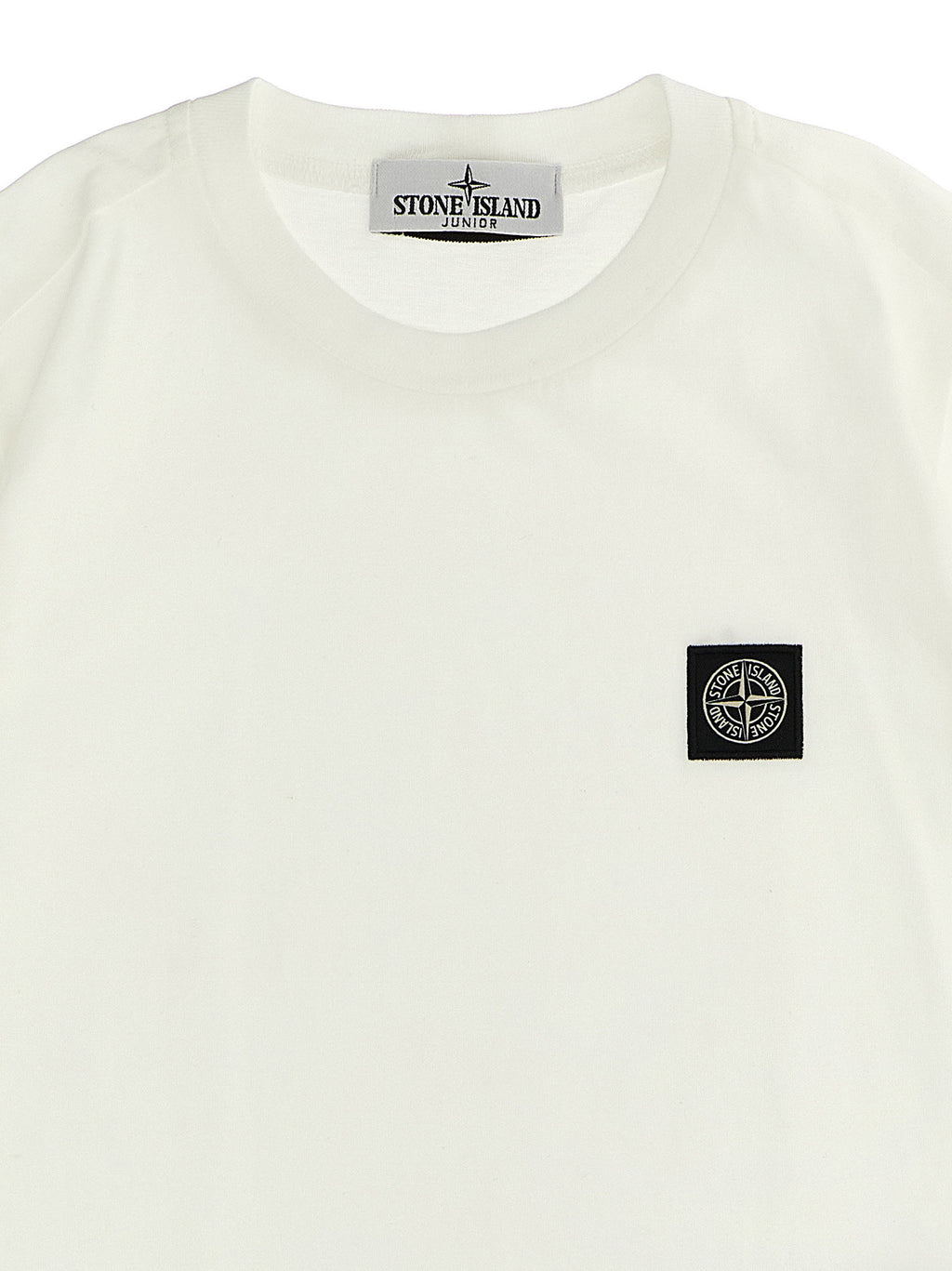 Stone Island Junior Compass Logo T-shirt