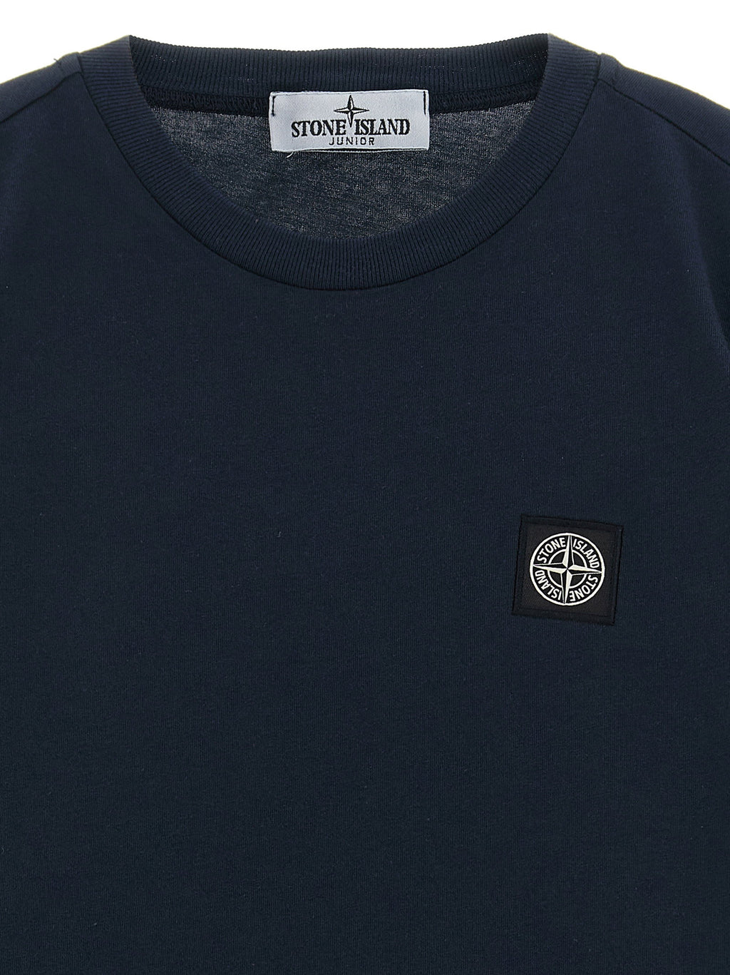 Stone Island Junior Compass Logo T-shirt
