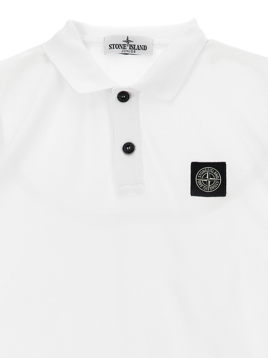 Stone Island Junior Compass Logo Polo Shirt