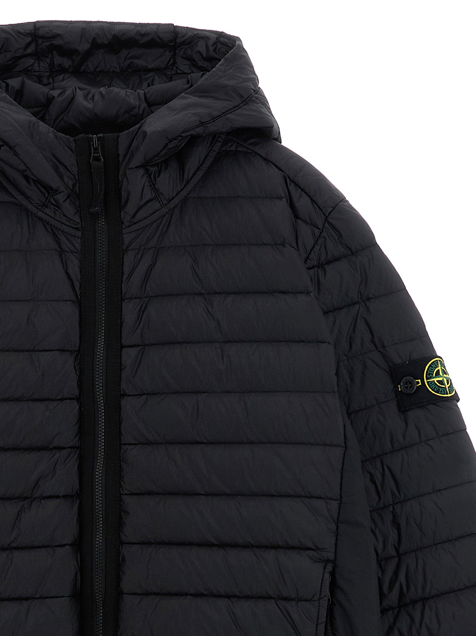 Stone Island Junior Hooded Down Jacket