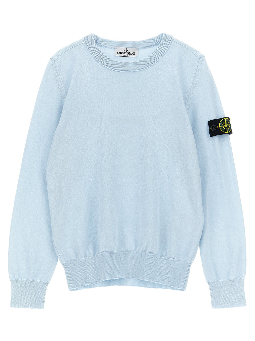 Stone Island Junior Logo Badge Sweater