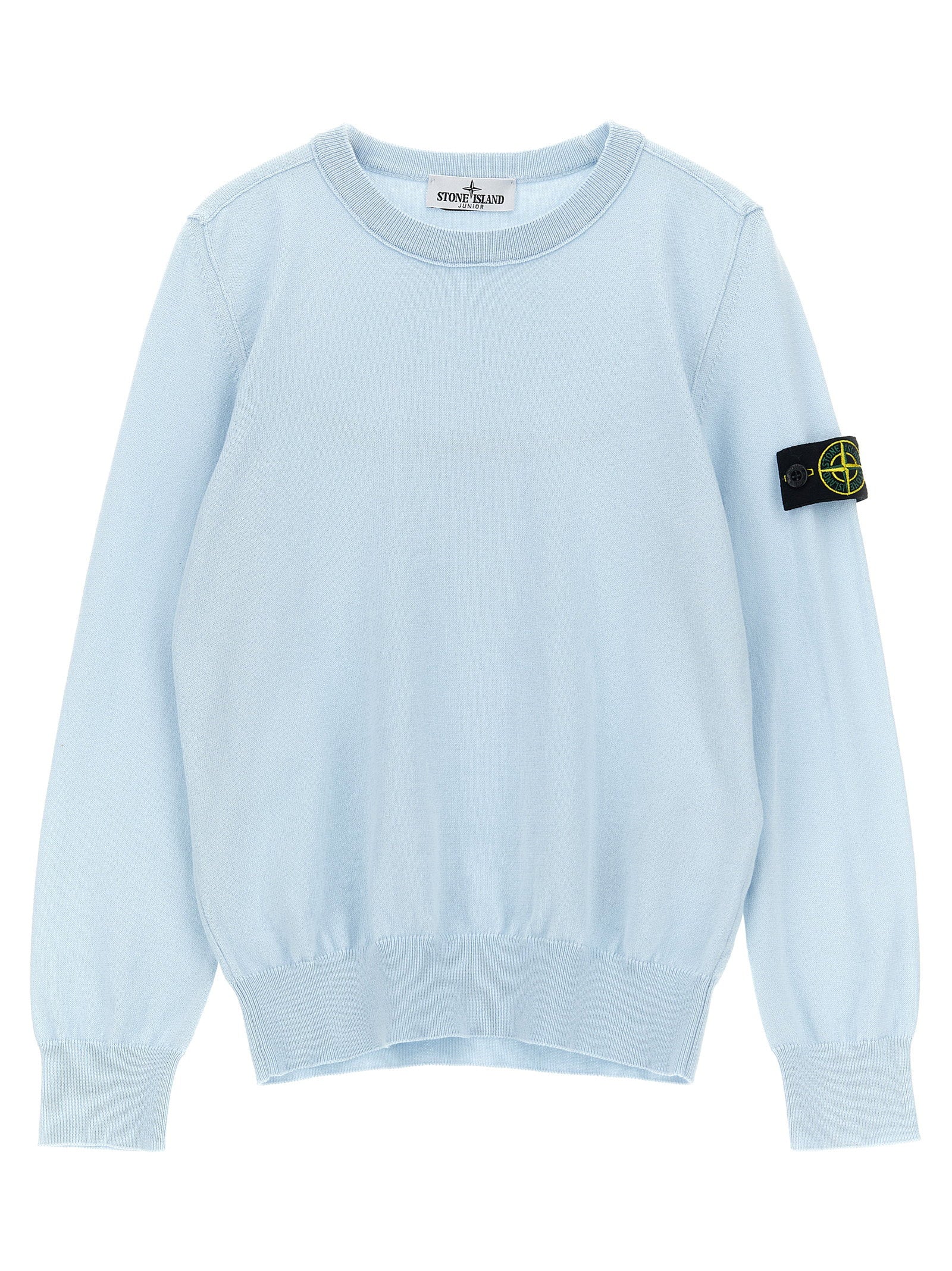 Stone Island Junior Logo Badge Sweater