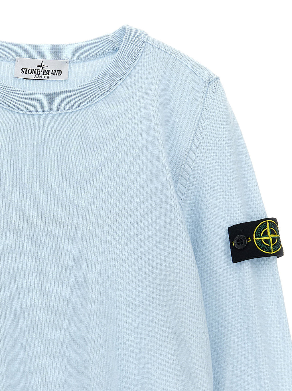 Stone Island Junior Logo Badge Sweater