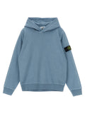 Stone Island Junior Malfilé Cotton Hoodie