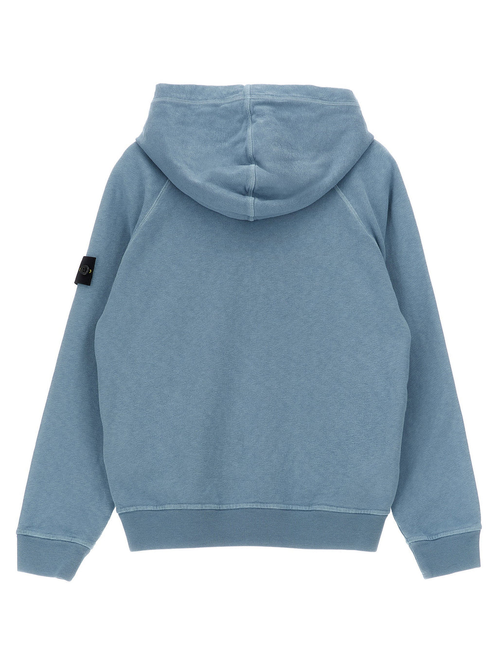 Stone Island Junior Malfilé Cotton Hoodie