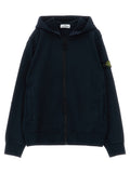 Stone Island Junior Logo Badge Hoodie
