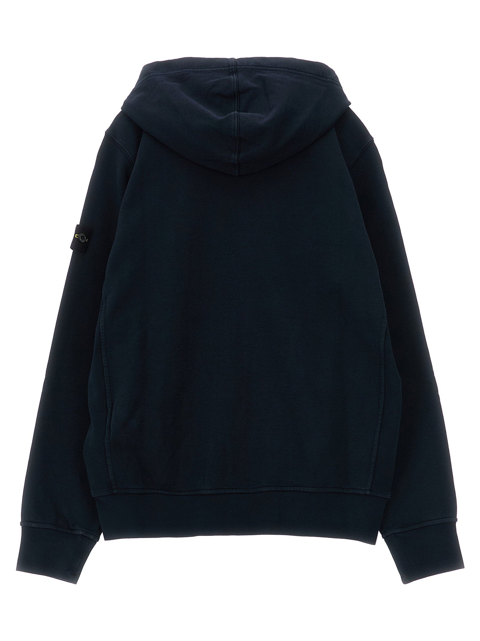 Stone Island Junior Logo Badge Hoodie