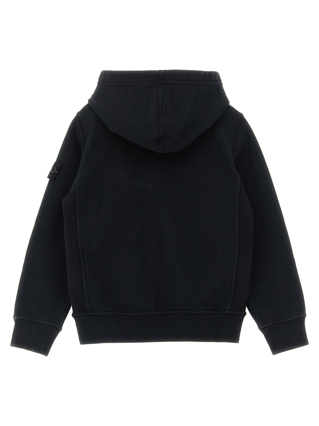 Stone Island Junior Logo Badge Hoodie