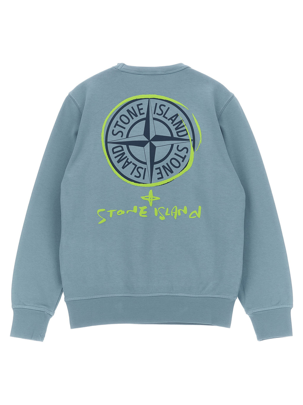 Stone Island Junior Logo Print Sweatshirt