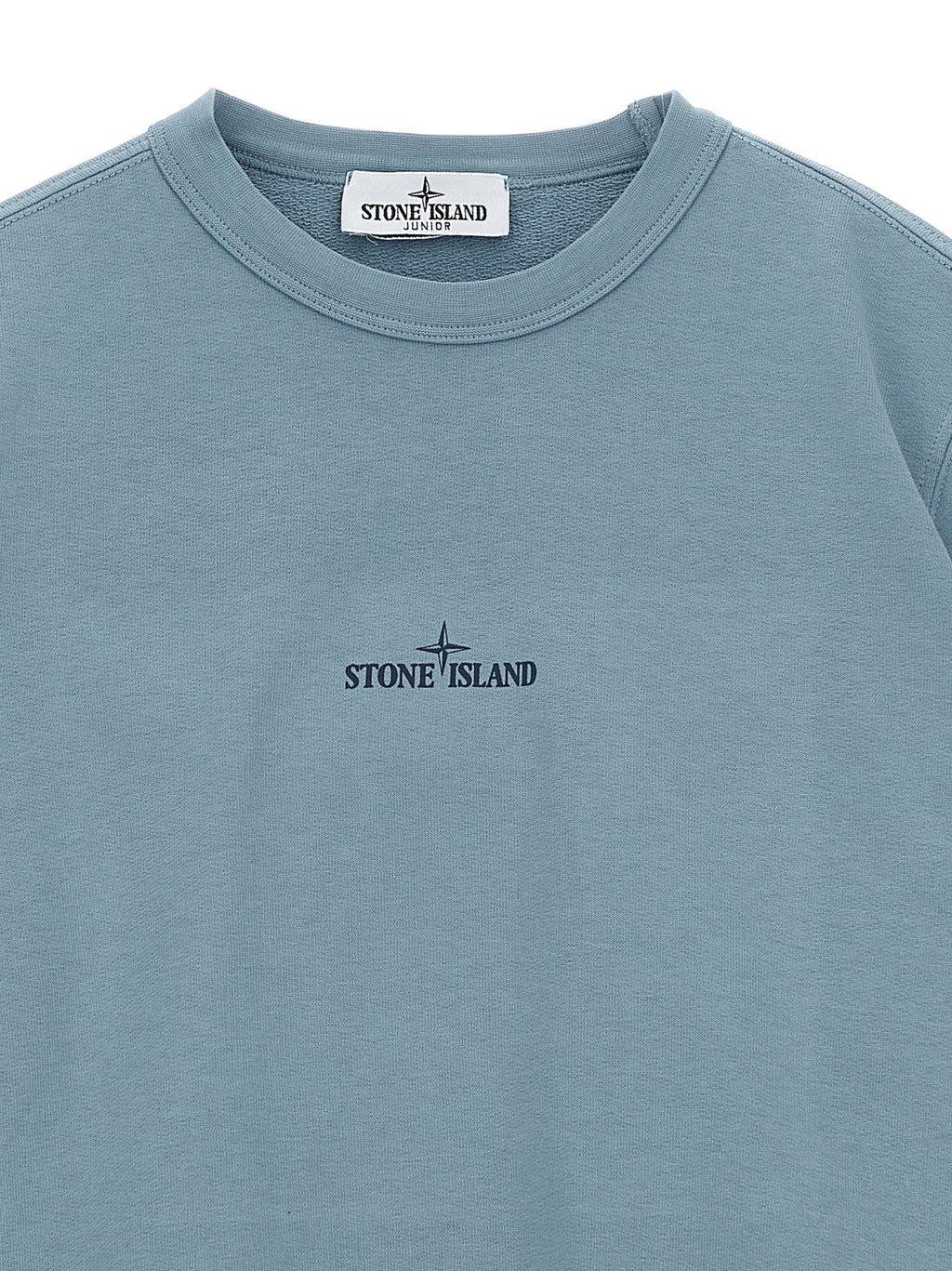 Stone Island Junior Logo Print Sweatshirt