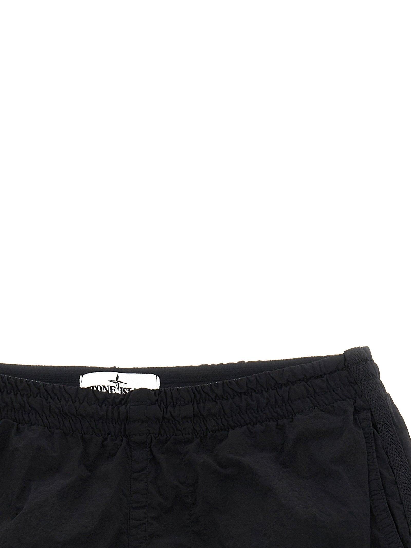 Stone Island Junior Compass Logo Swimsuit