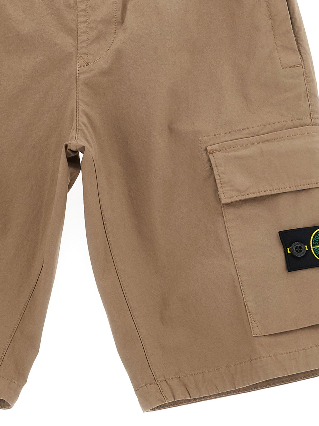 Stone Island Junior Cargo Bermuda Shorts