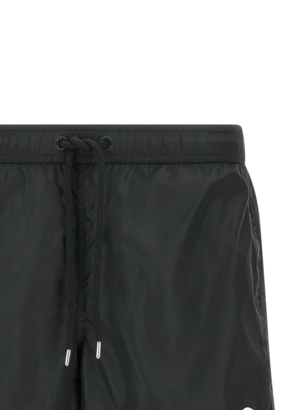 Moncler Logo Patch Swim Shorts