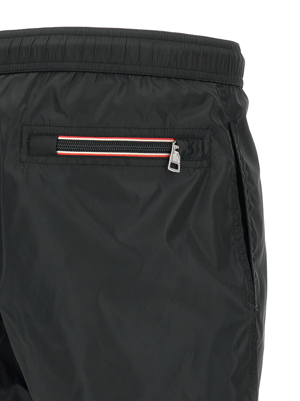 Moncler Logo Patch Swim Shorts