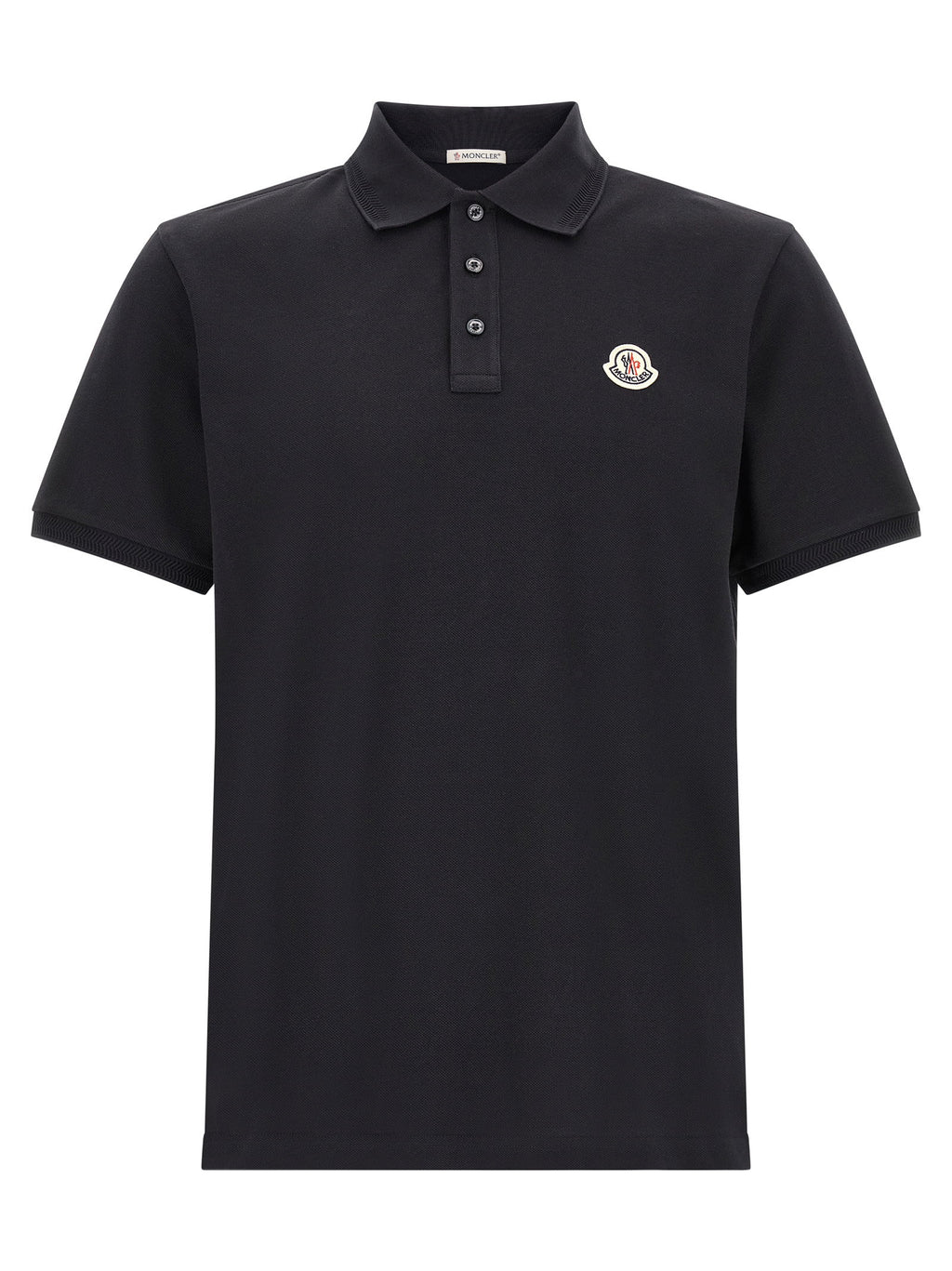 Moncler Logo Patch Polo Shirt