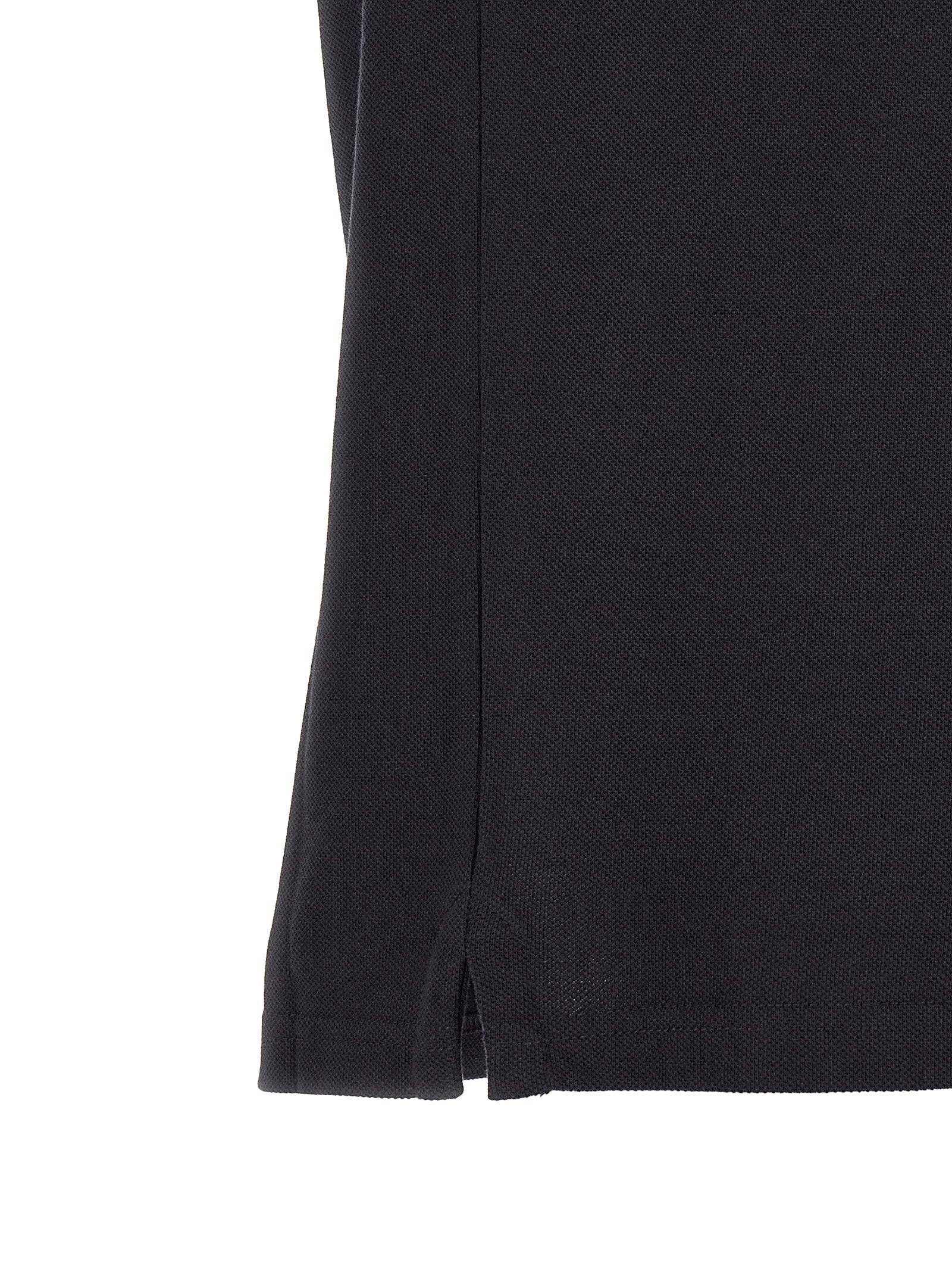 Moncler Tricolor Trim Polo Shirt