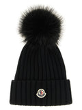 Moncler Pompon Wool Beanie