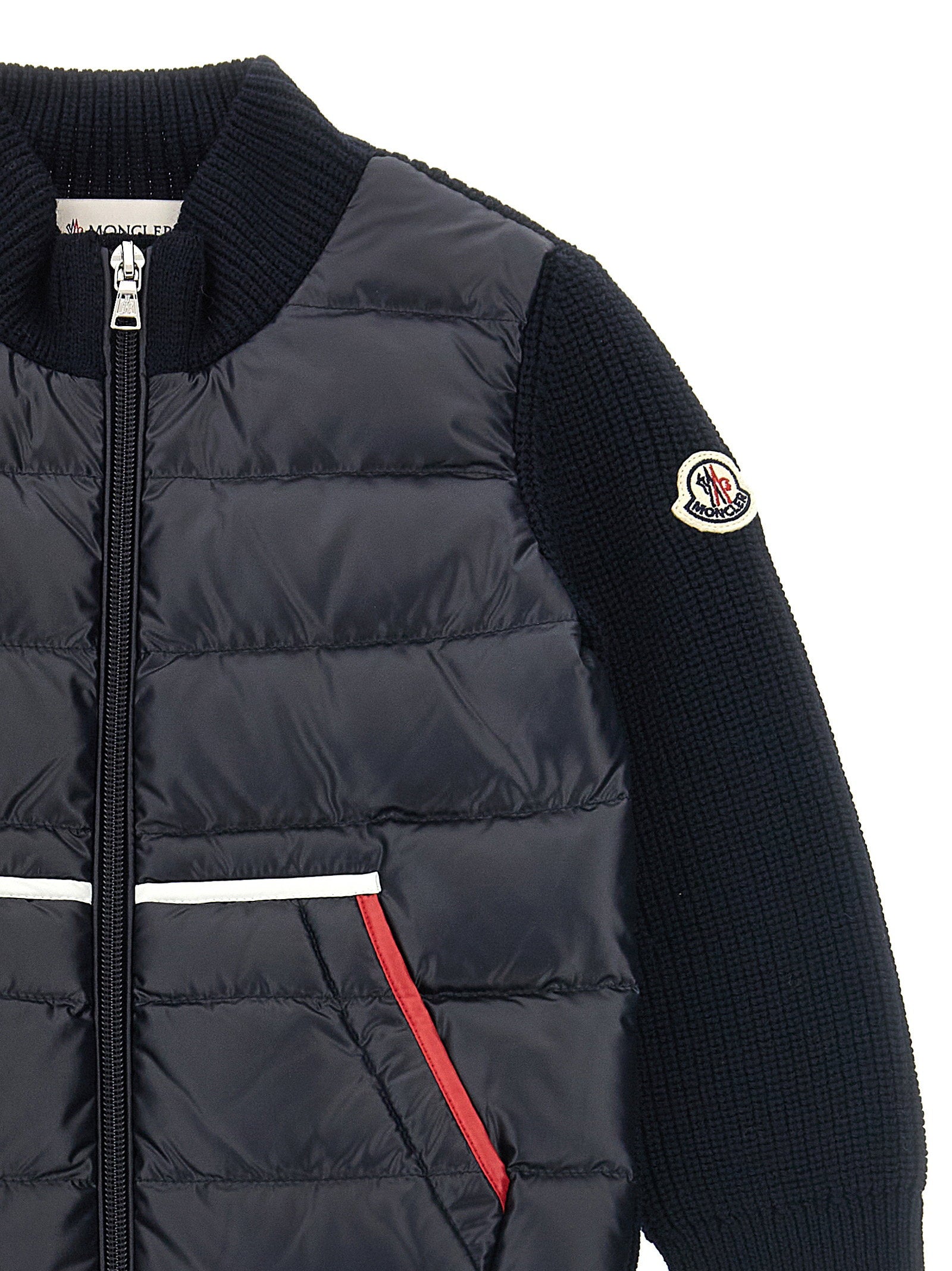 Moncler Enfant Padded Cardigan