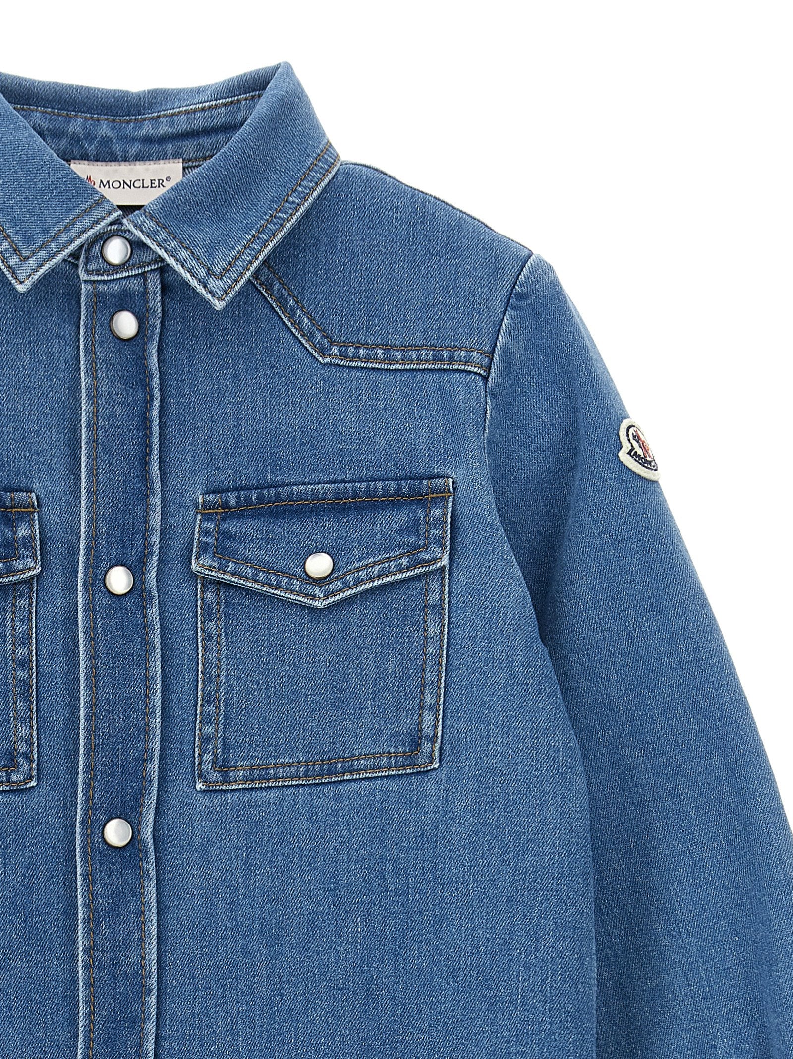 Moncler Enfant Denim Shirt