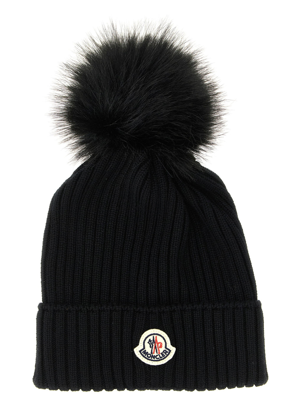 Moncler Enfant Pon Pon Wool Beanie
