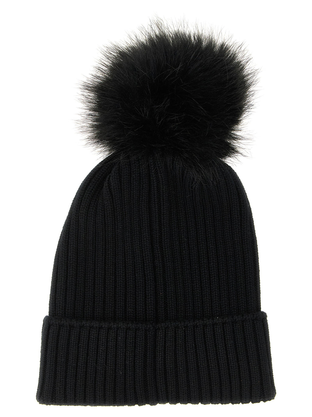 Moncler Enfant Pon Pon Wool Beanie
