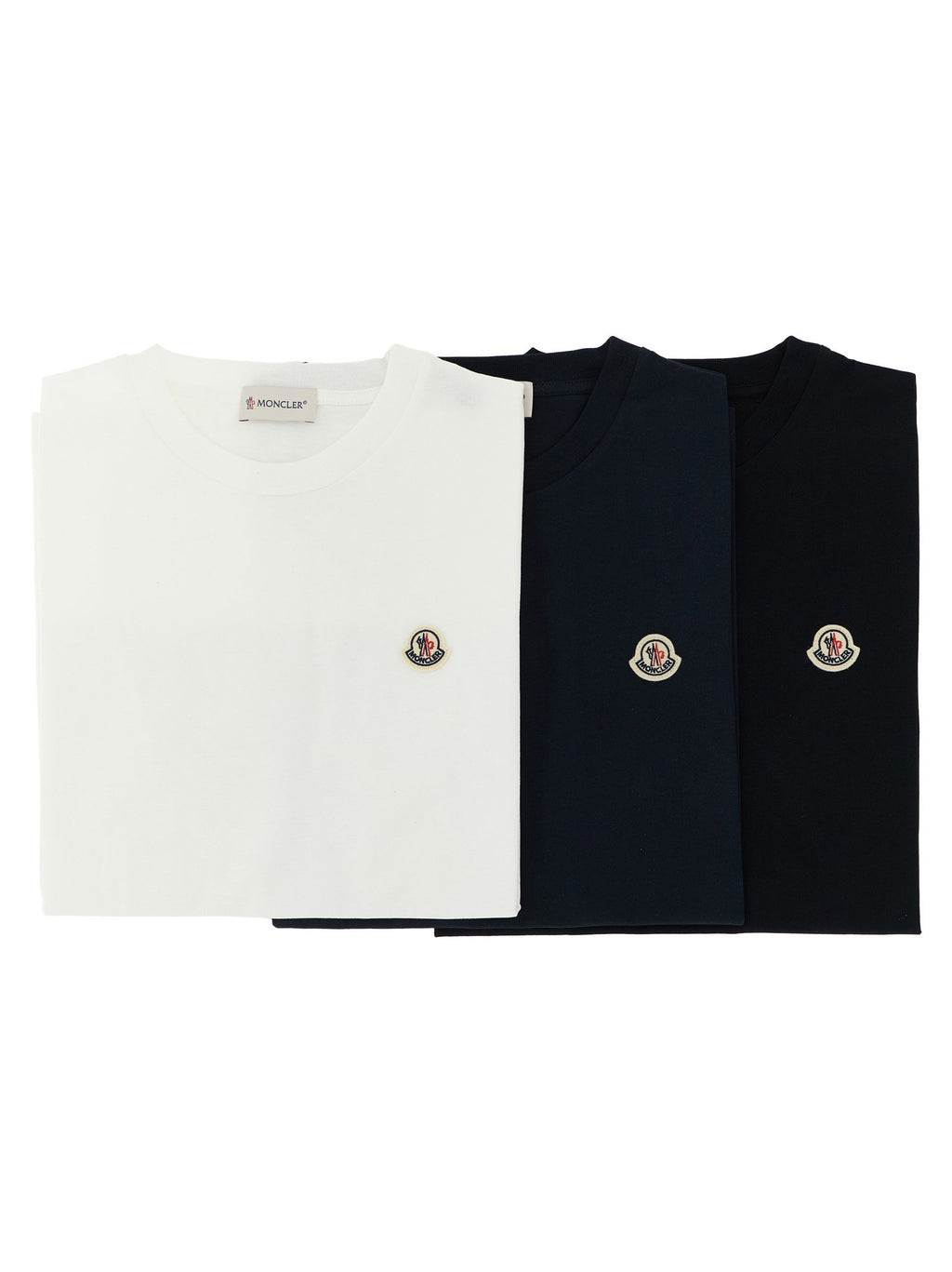 Moncler Enfant 3-pack Logo Patch T-shirt