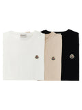 Moncler Enfant 3-pack Logo Patch T-shirt