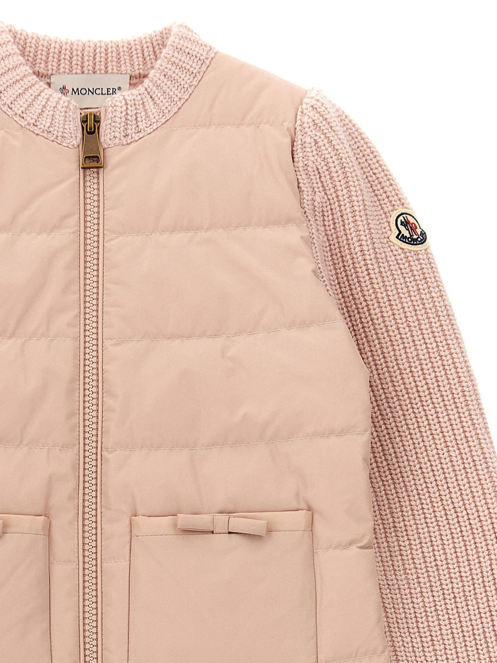 Moncler Enfant Padded Cardigan