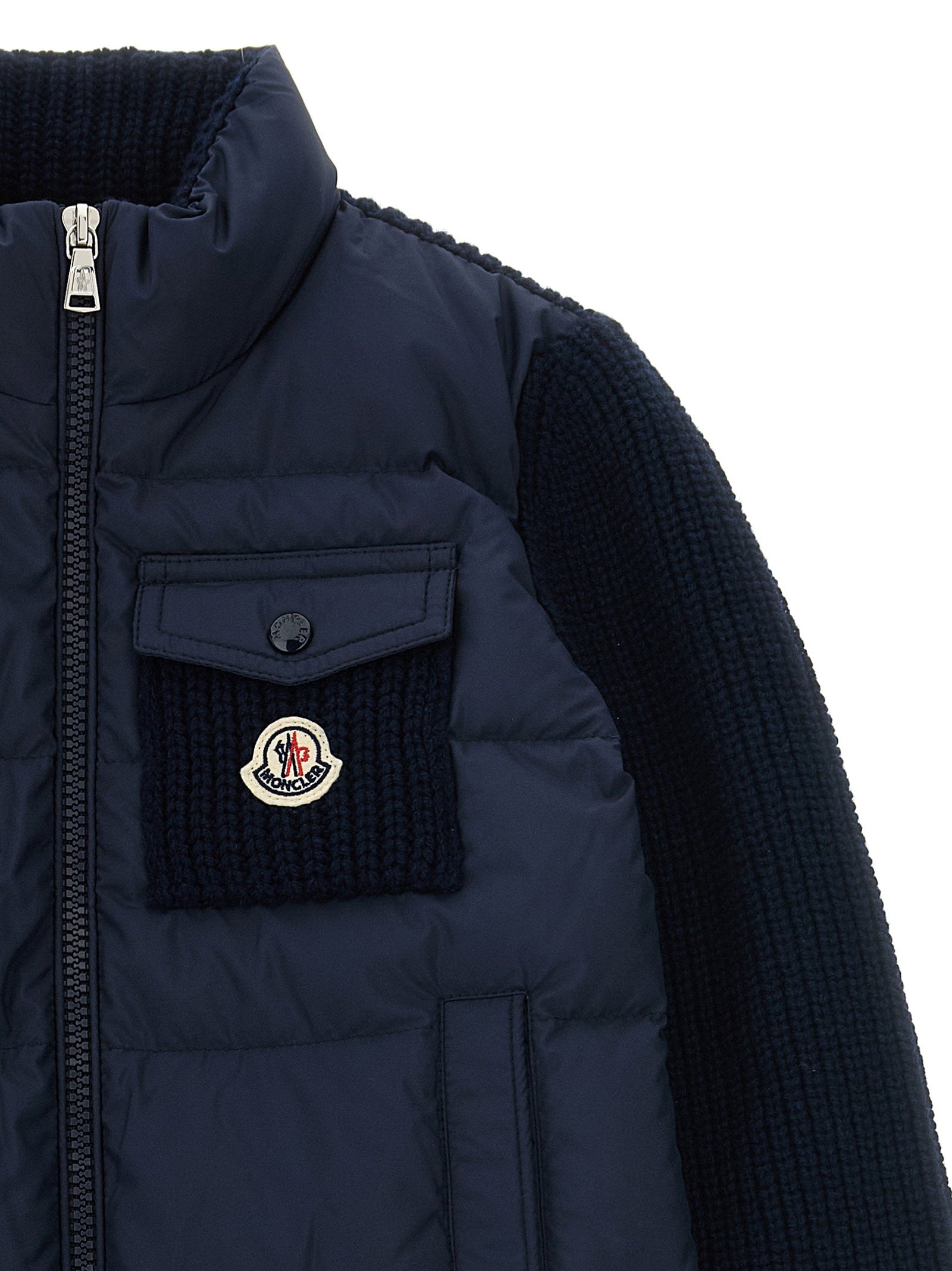 Moncler Enfant Padded Cardigan