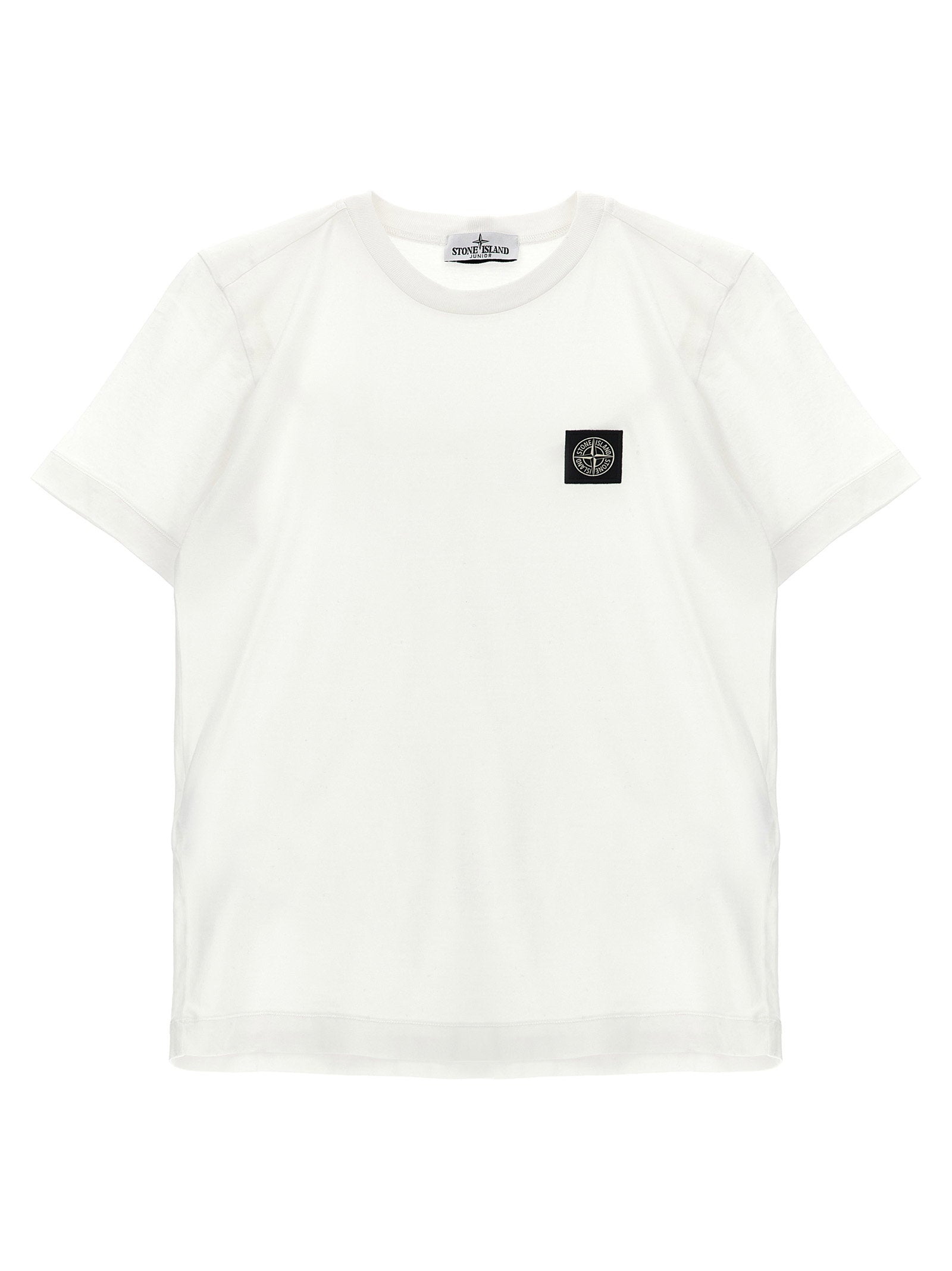 Stone Island Junior Compass Logo T-shirt
