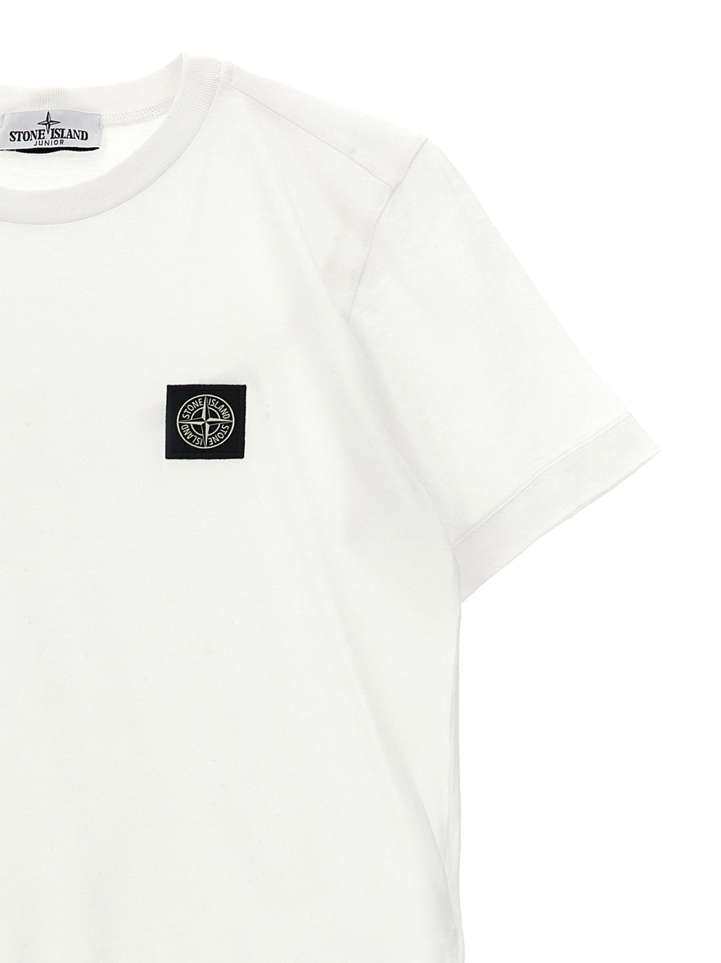 Stone Island Junior Compass Logo T-shirt