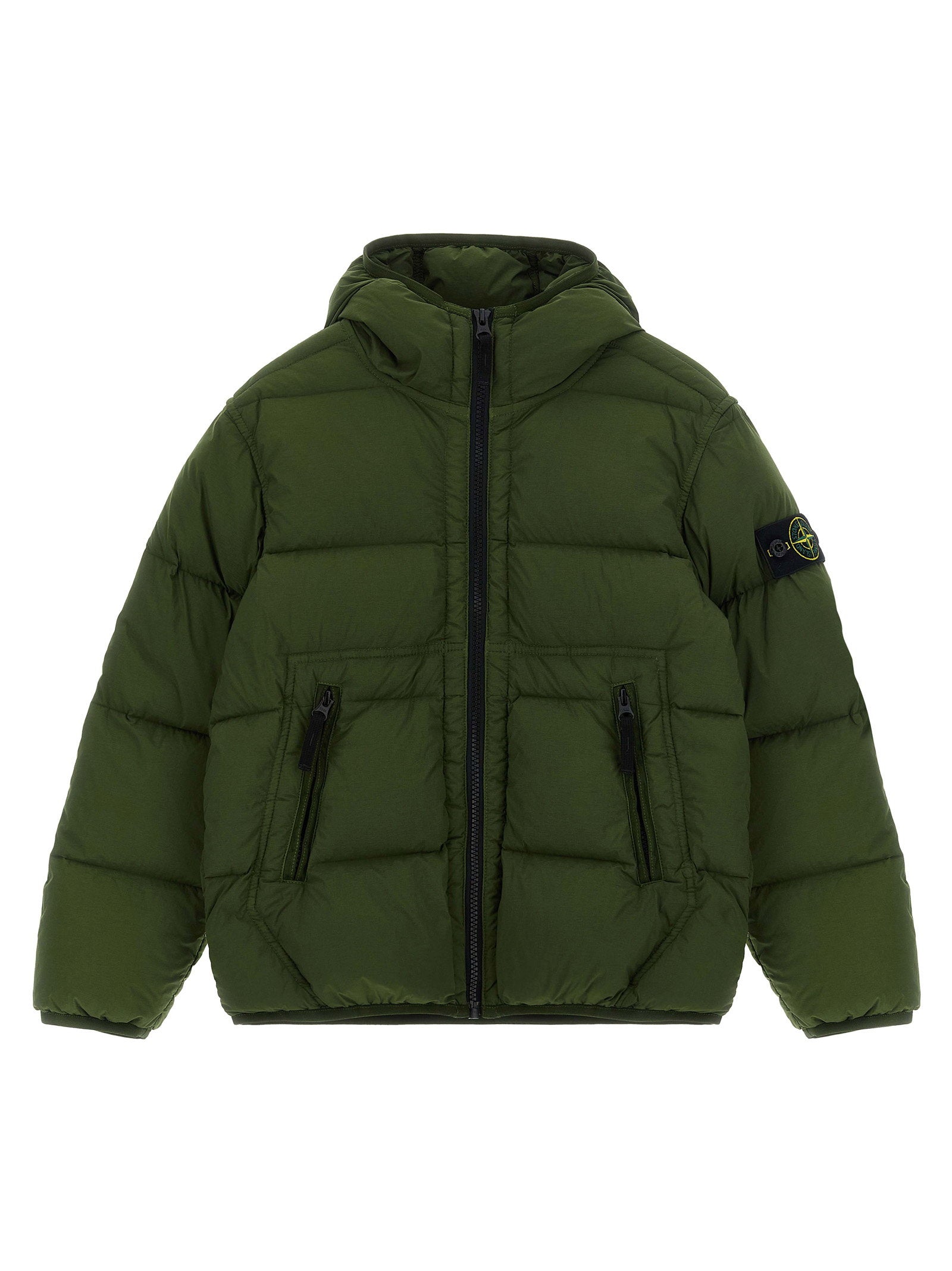 Stone Island Junior Badge Logo Parka