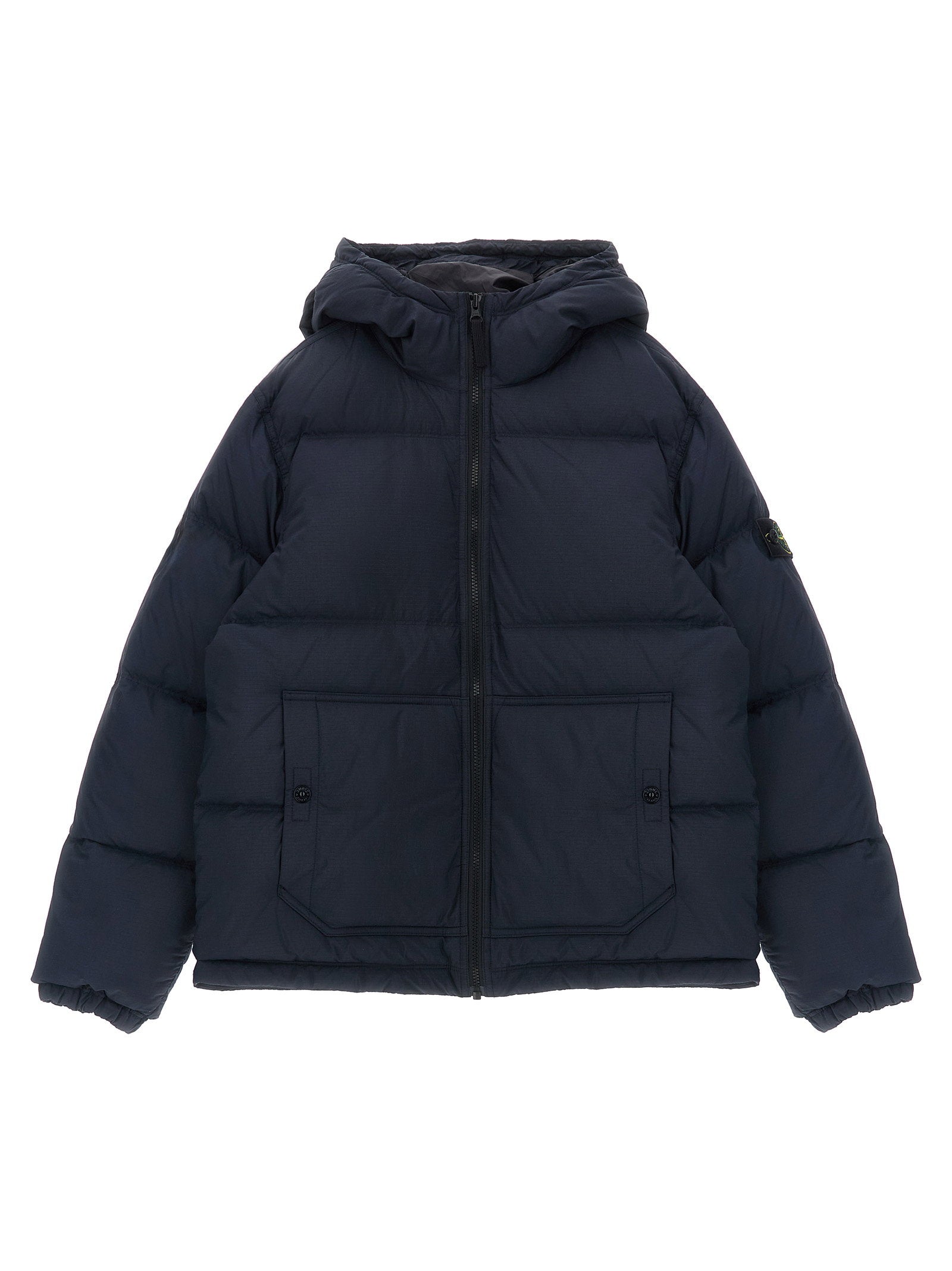 Stone Island Junior Badge Stone Island Down Jacket