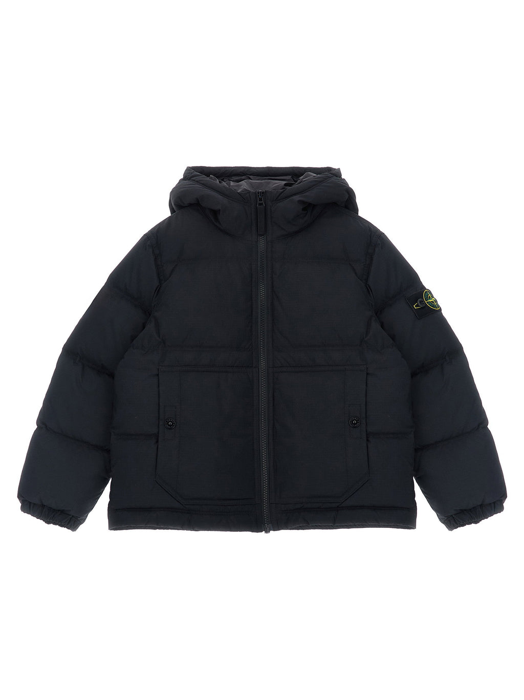Stone Island Junior Badge Stone Island Down Jacket