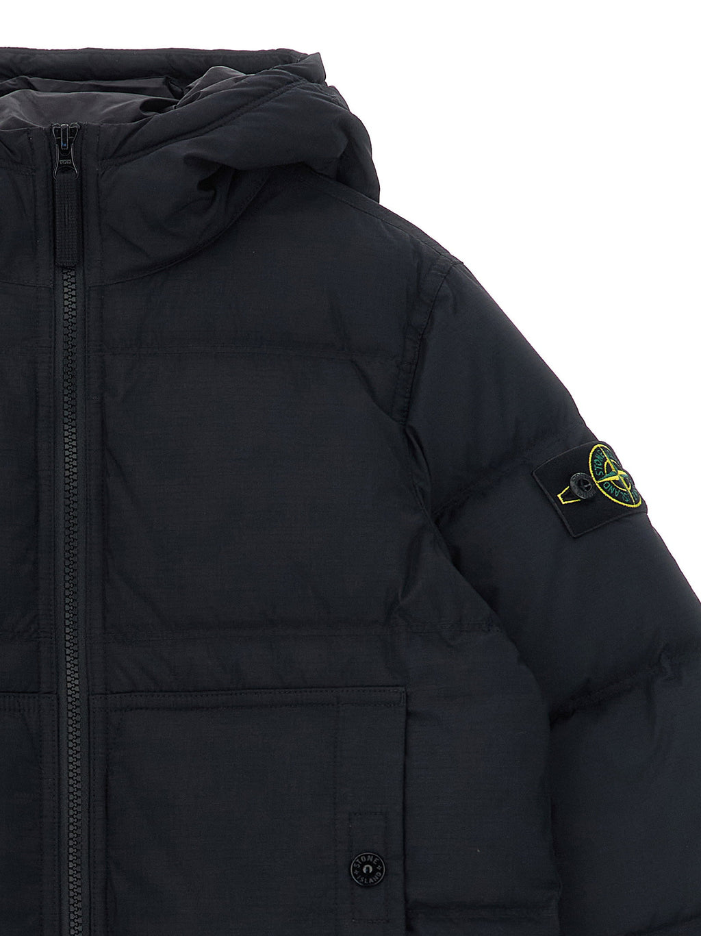 Stone Island Junior Badge Stone Island Down Jacket