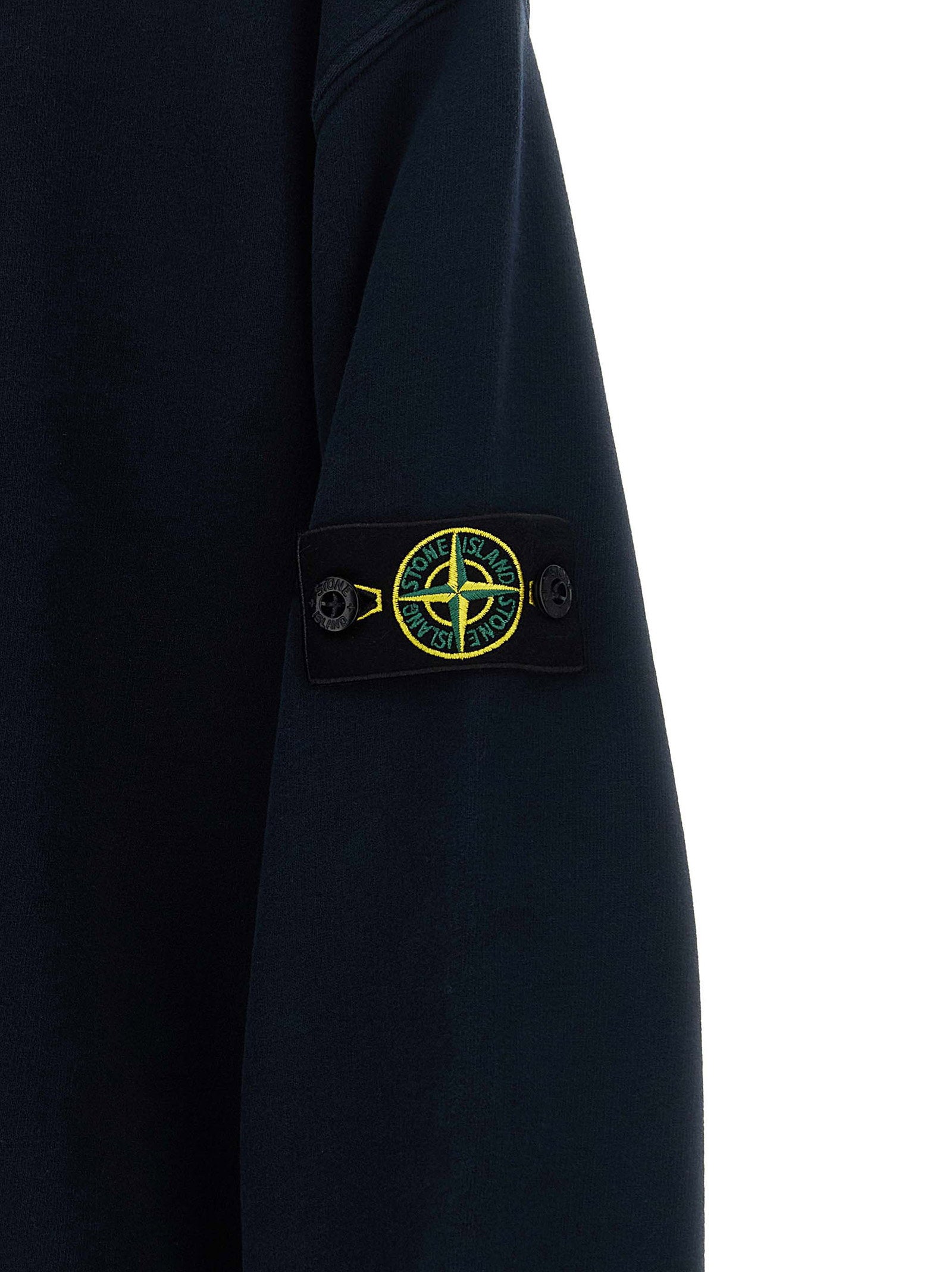 Stone Island Junior Badge Logo Sweatshirt