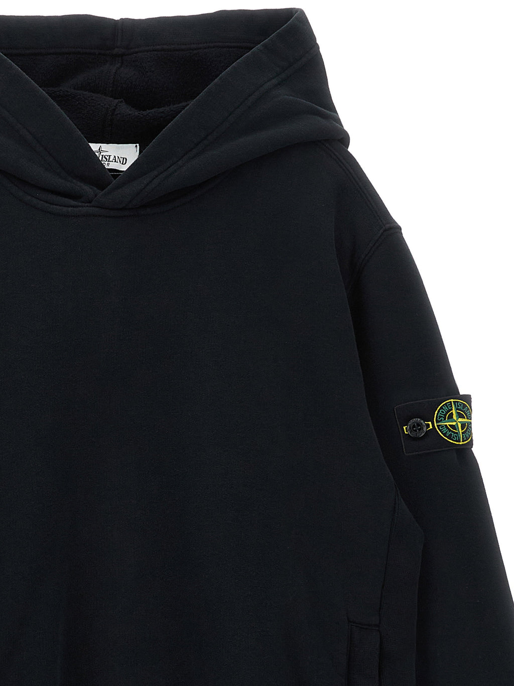 Stone Island Junior Badge Logo Hoodie