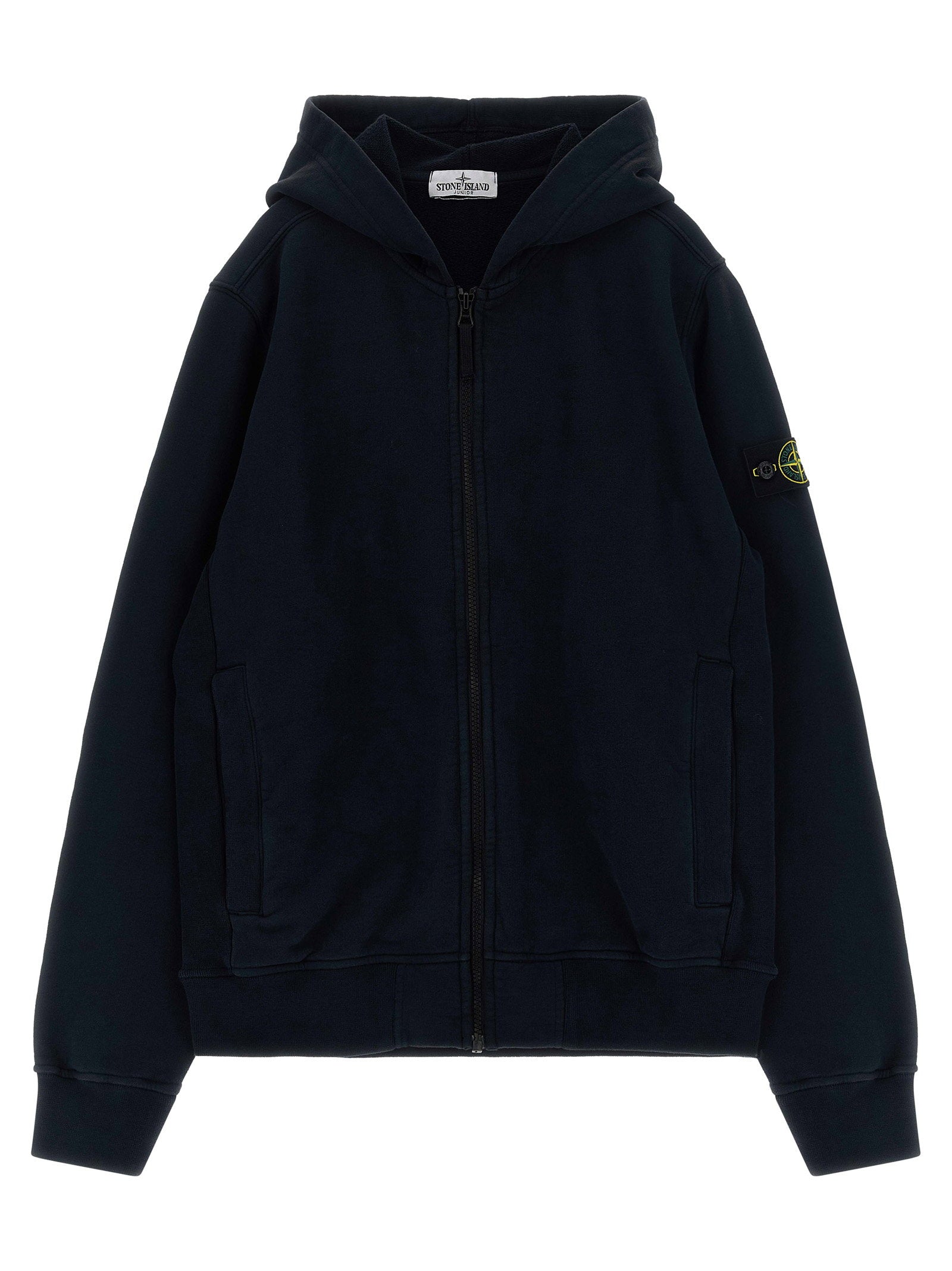 Stone Island Junior Badge Logo Hoodie