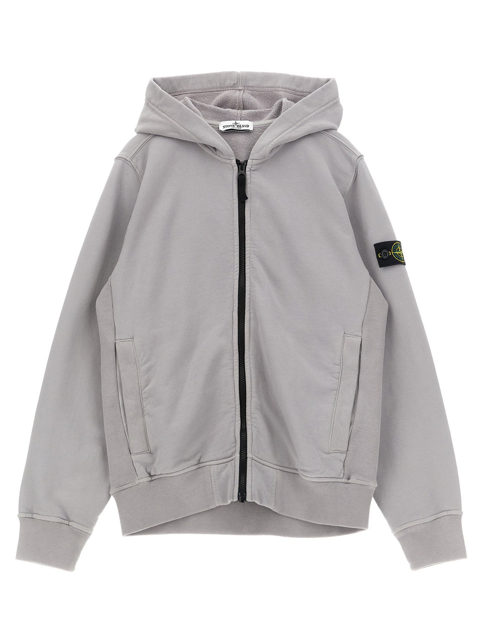 Stone Island Junior Badge Logo Hoodie