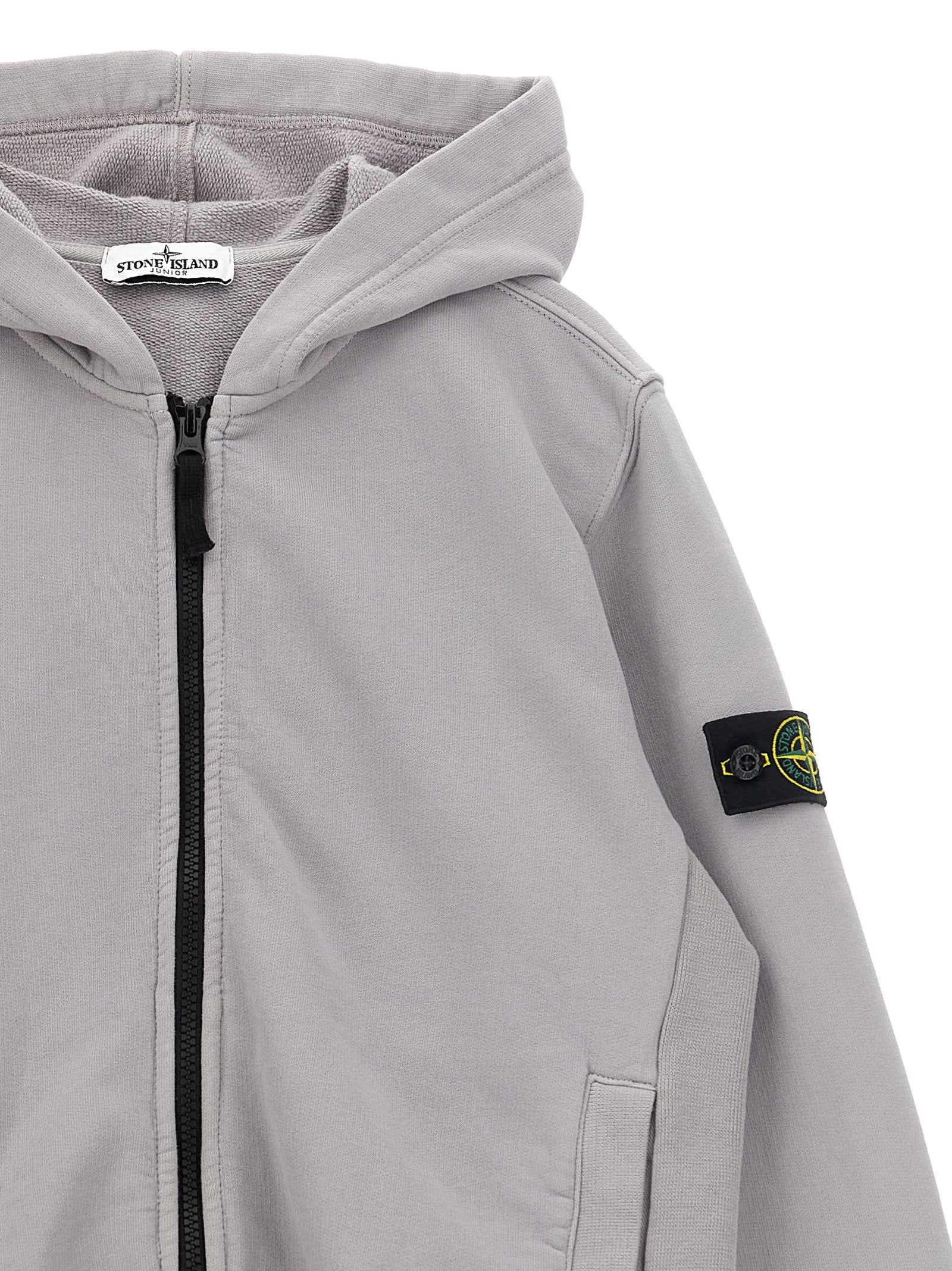 Stone Island Junior Badge Logo Hoodie